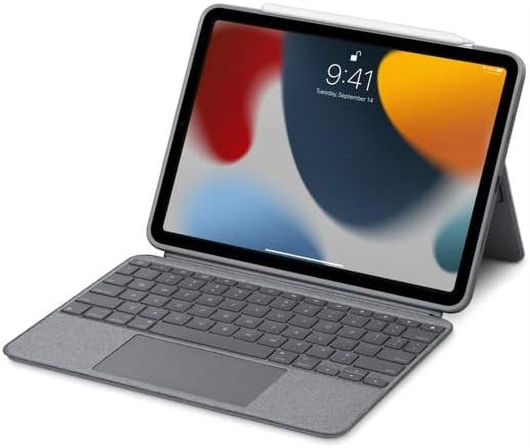 Refurbished Logitech Combo Touch Keyboard Case for iPad Air (4th 