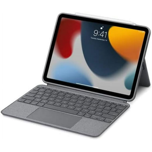 Refurbished Logitech Combo Touch Keyboard Case for iPad Air (4th, 5th
