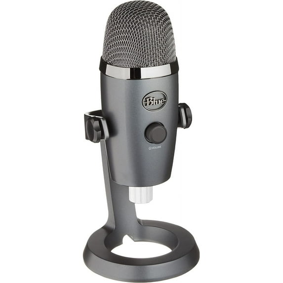 Pre-Owned Used Logitech for Creators Blue Yeti Nano Premium USB Mic for Recording and Streaming âÃì Shadow Gray