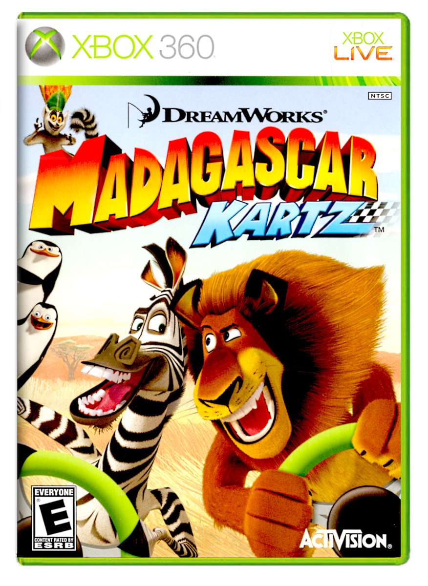 Used Madagascar Kartz - Xbox 360 (Used) - image 1 of 2