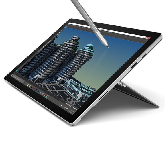 Pre-Owned Used Microsoft TH4-00001 Surface Pro 4 12.3" Tablet 16GB 512GB Intel Core i7, Silver