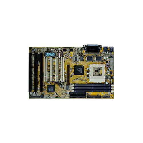 Used-Microstar / MSI MS-5169 Socket 7 ATX motherboard with 3 ISA slots,  4PCI and 1 AGP. Motherboard only. No manual, cables or drivers.