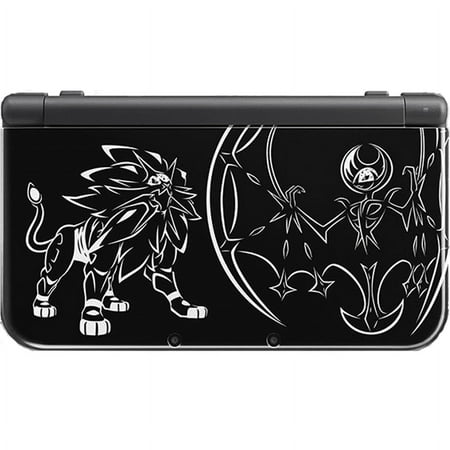 Pre-Owned Used Nintendo New 3DS XL Pokemon Sun Moon Black Edition with Stylus SD Card Charger