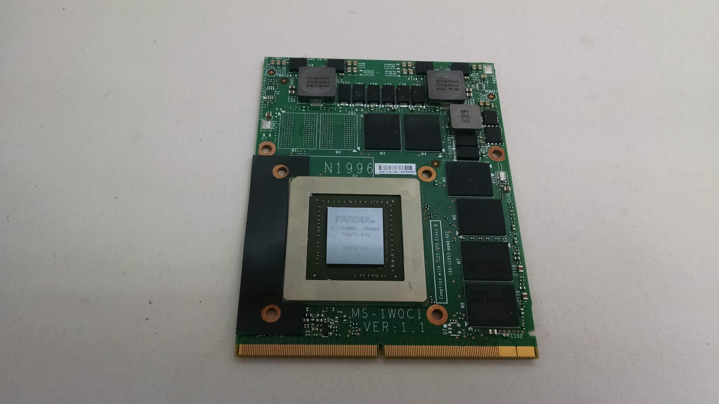 Used Nvidia GeForce GTX 870M 3GB GDDR5 MXM 3.0 B Laptop Video Card Walmart