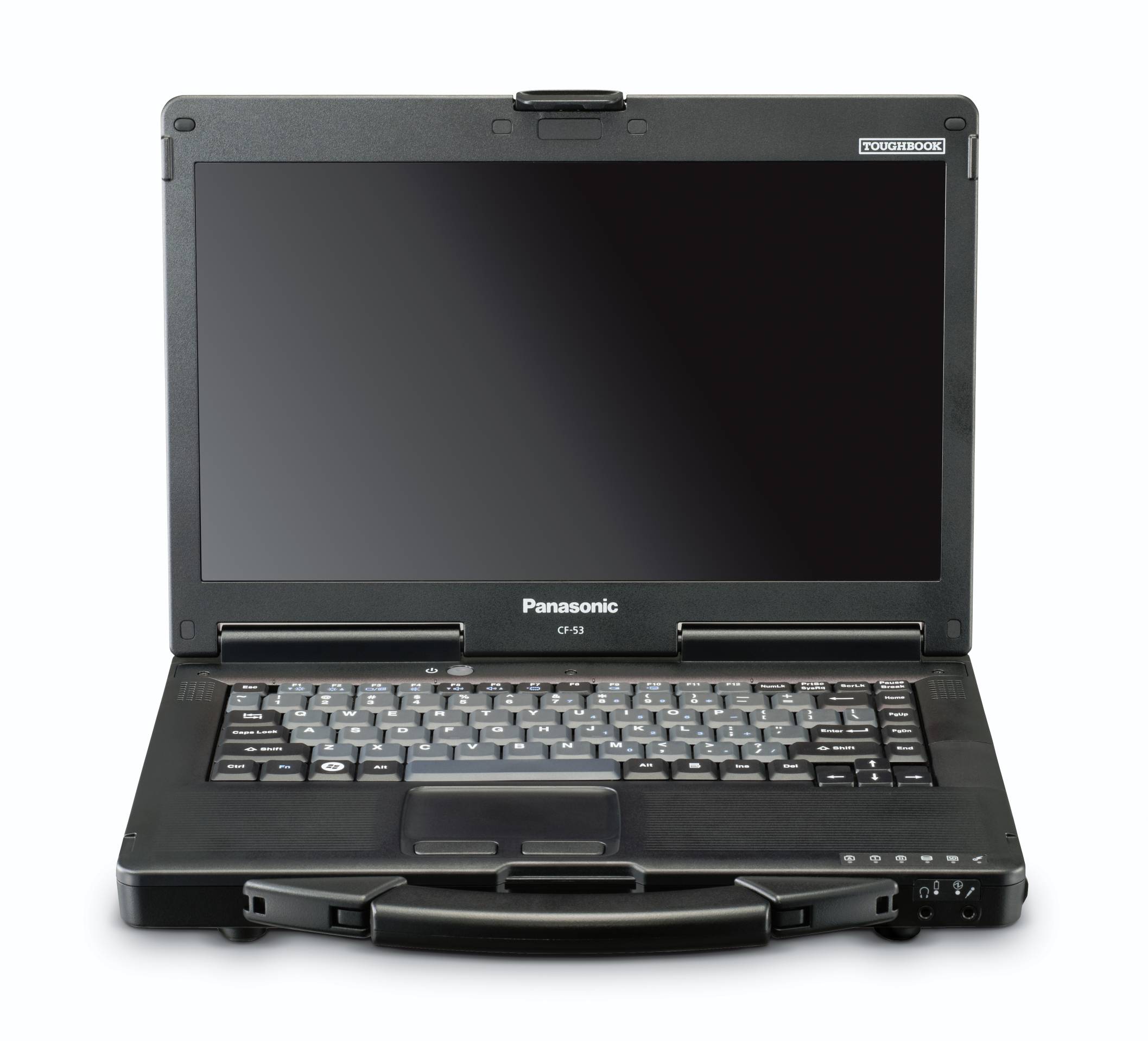 Used Panasonic A Grade CF-53 Toughbook 14-inch (High Definition-720p LED 1366 x 768) 2.1GHz Core i5 250GB HD 2 GB Memory Win 7 Pro OS Power Adapter Included - image 1 of 3