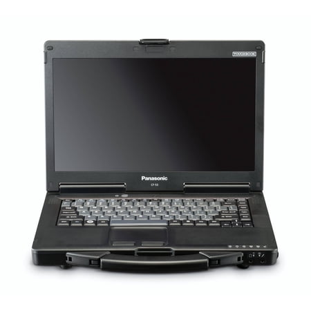 Panasonic CF-53 Toughbook 14-inch (High Definition-720p LED 1366 x 768) 2.5GHz Core i5 320GB HD 4 GB Memory CD Drive Win 7 Pro OS Power Adapter Included