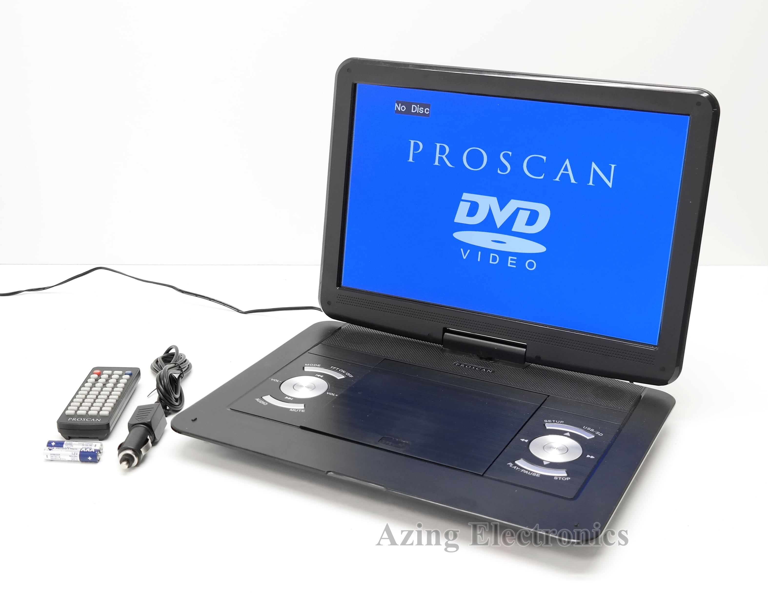 Used Proscan PDVD1332 13.3 Inch Swivel Screen Portable DVD Player