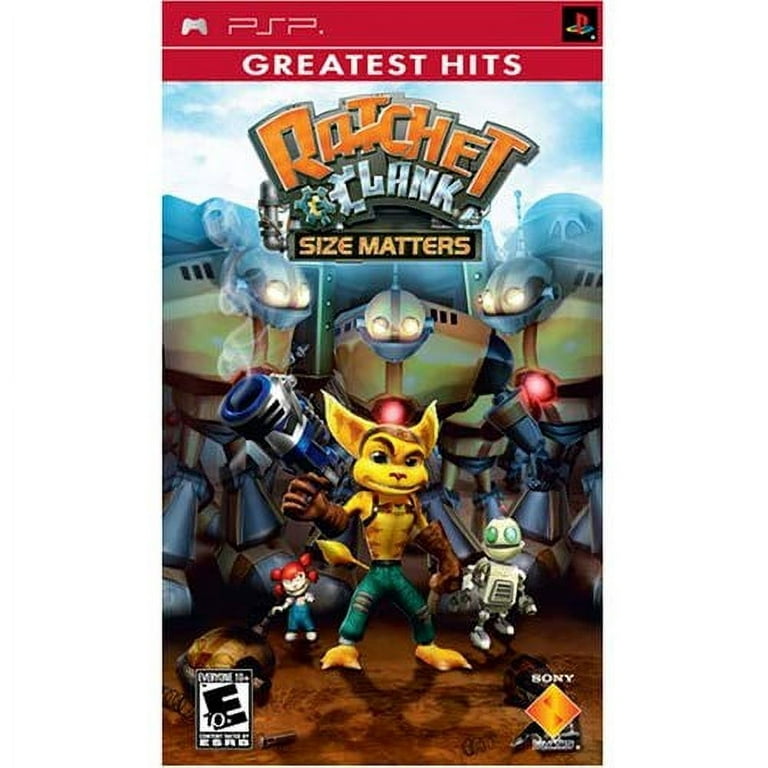 Ratchet & Clank: Size Matters Box Shot for PSP - GameFAQs