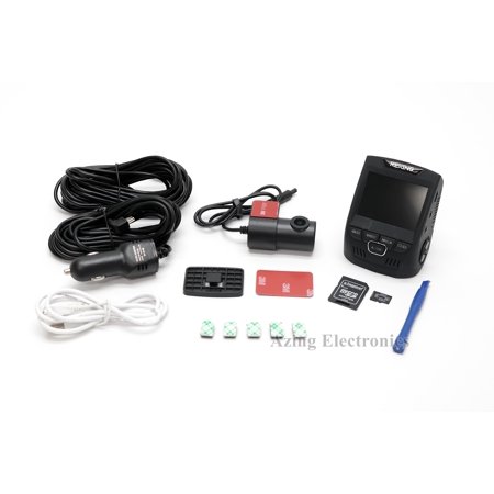 Fair Rexing V1P Plus V1P-PLUS-BBY 4K UHD Front and Rear Dash Cam FULL SET