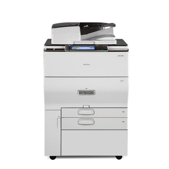 Pre-Owned Used Ricoh Aficio MP C6502 A3 Color Laser Multifunction Copier - 65ppm, Copy, Print, Scan, Auto Duplex, Network, 1200 x 4800 dpi, A3+/SRA3/A3/A4, 2 Trays, Stand