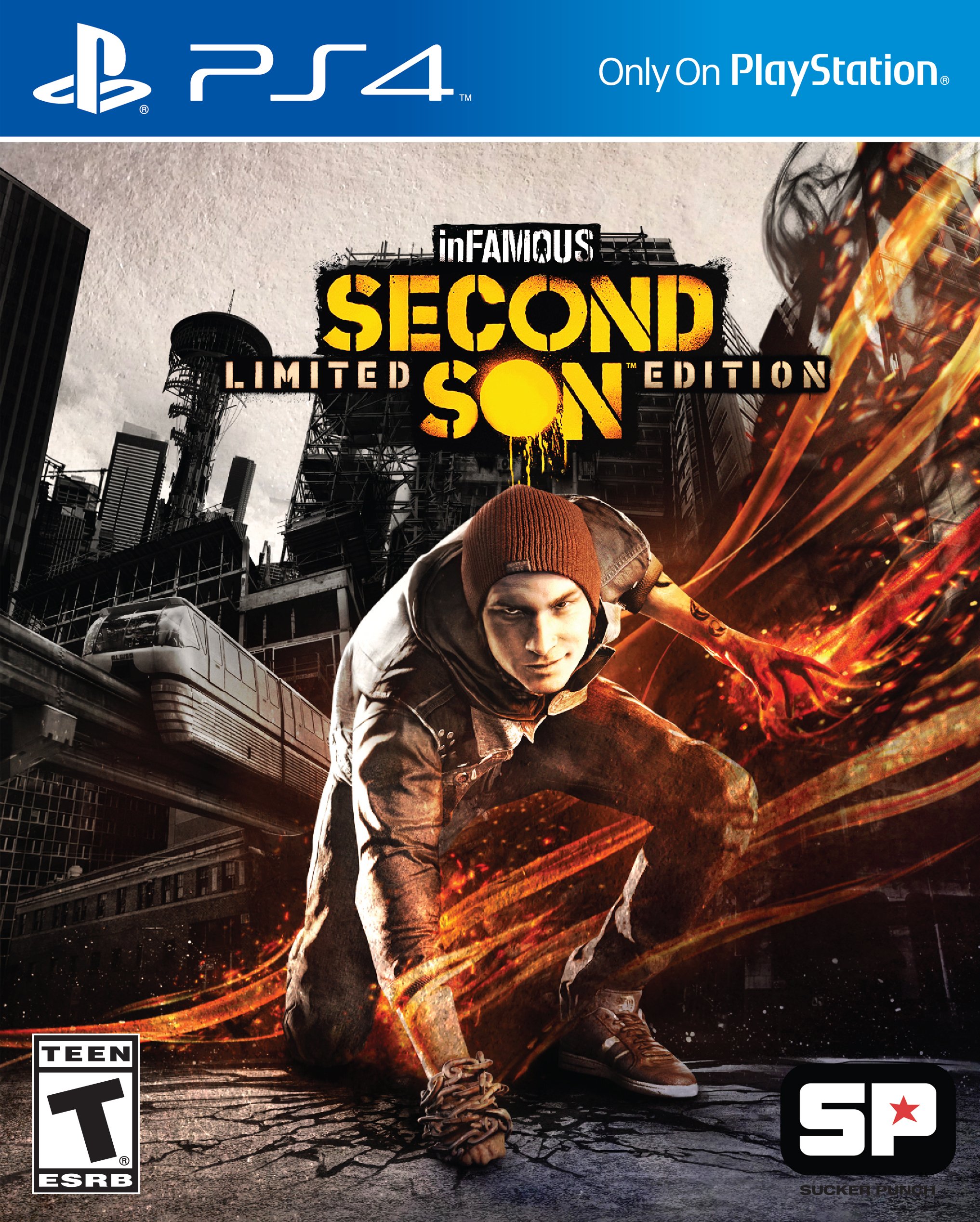 Used SONY COMPUTER ENTERTAINMENT inFAMOUS Second Son (Playstation 4) (Used) - image 1 of 28