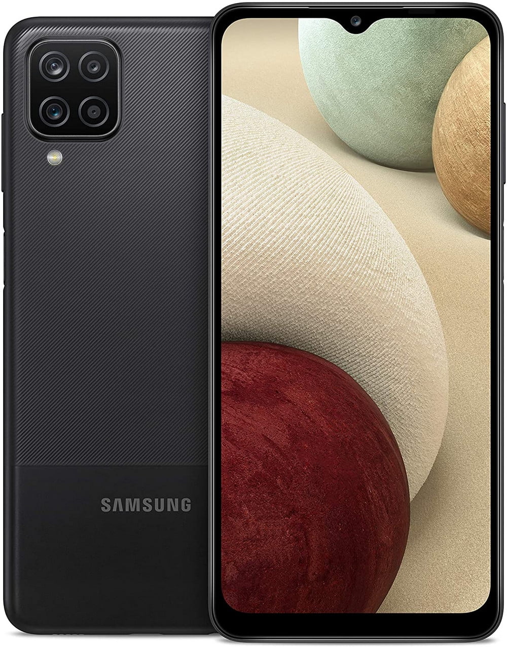 Pre-Owned Used Samsung Galaxy A12 Smartphone, Fully Unlocked,32 GB Storage + 3 GB RAM, Black