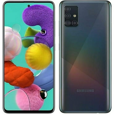 Pre-Owned Used Samsung Galaxy A51 (2019) Smartphone, Fully Unlocked,128 GB Storage   4 GB RAM, Black