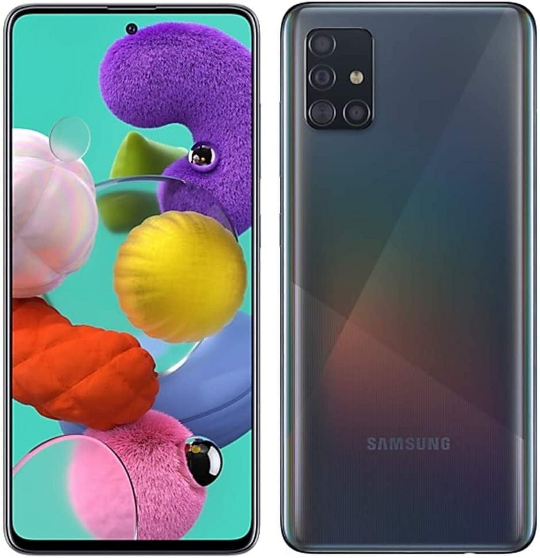 Pre-Owned Used Samsung Galaxy A51 A515U 128GB Black (AT&T Only) Smartphone