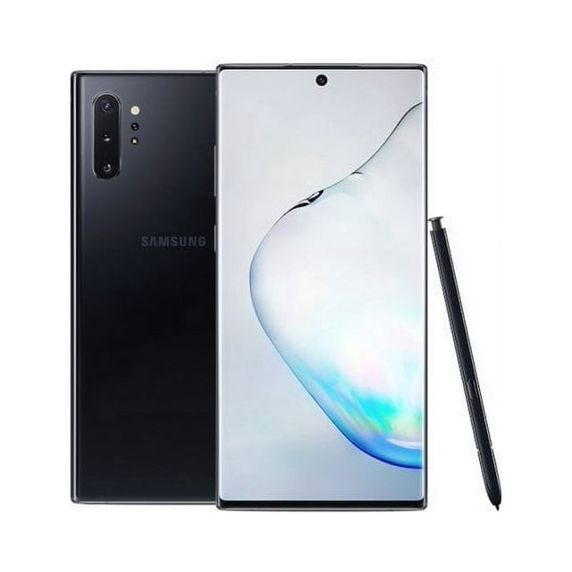 Pre-Owned Samsung Galaxy Note 10+ Plus 5G N976V 256GB Aura Black (Verizon Only) Smartphone