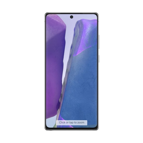 Used Samsung Galaxy Note 20 5G Smartphone, Spectrum Only,128 GB Storage + 8 GB RAM, Mystic Gray