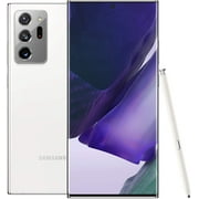 Pre-Owned Used Samsung Galaxy Note 20 Ultra 5G N986U 128GB Mystic White Fully Unlocked Smartphone (Used )