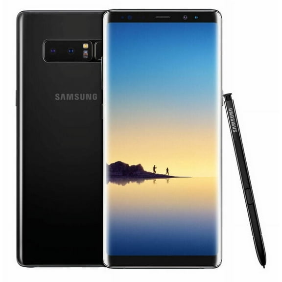 Pre-Owned Used Samsung Galaxy Note 8 N950U 64GB Midnight Black (Verizon Only) Smartphone (Used Grade A)