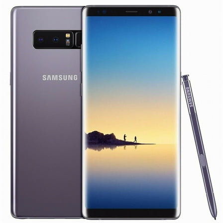 Pre-Owned Used Samsung Galaxy Note 8 N950U 64GB Orchid Gray (AT&T Only) Smartphone