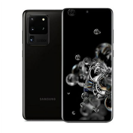 Pre-Owned Used Samsung Galaxy S20 Ultra 5G G988U 512GB Cosmic Black Fully Unlocked Smartphone (Used Grade A)