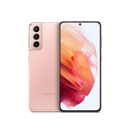 Pre-Owned Used Samsung Galaxy S21 5G G991U 128GB Phantom Pink Fully Unlocked 6.2" Smartphone (Used )