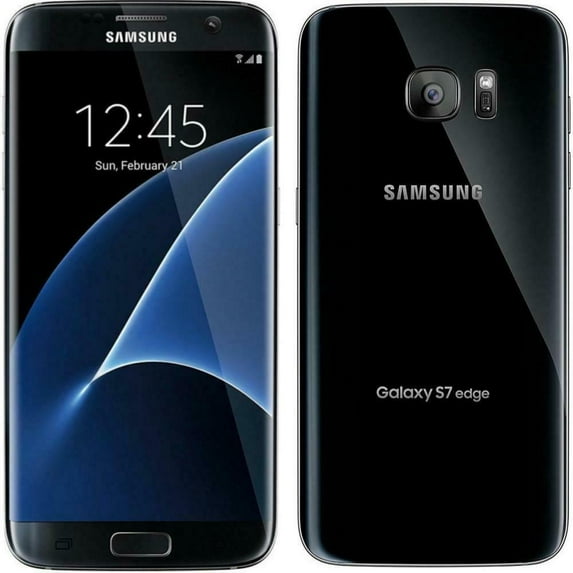 Pre-Owned Used Samsung Galaxy S7 Edge G935V 32GB Black (Verizon Only) 5.5" Smartphone