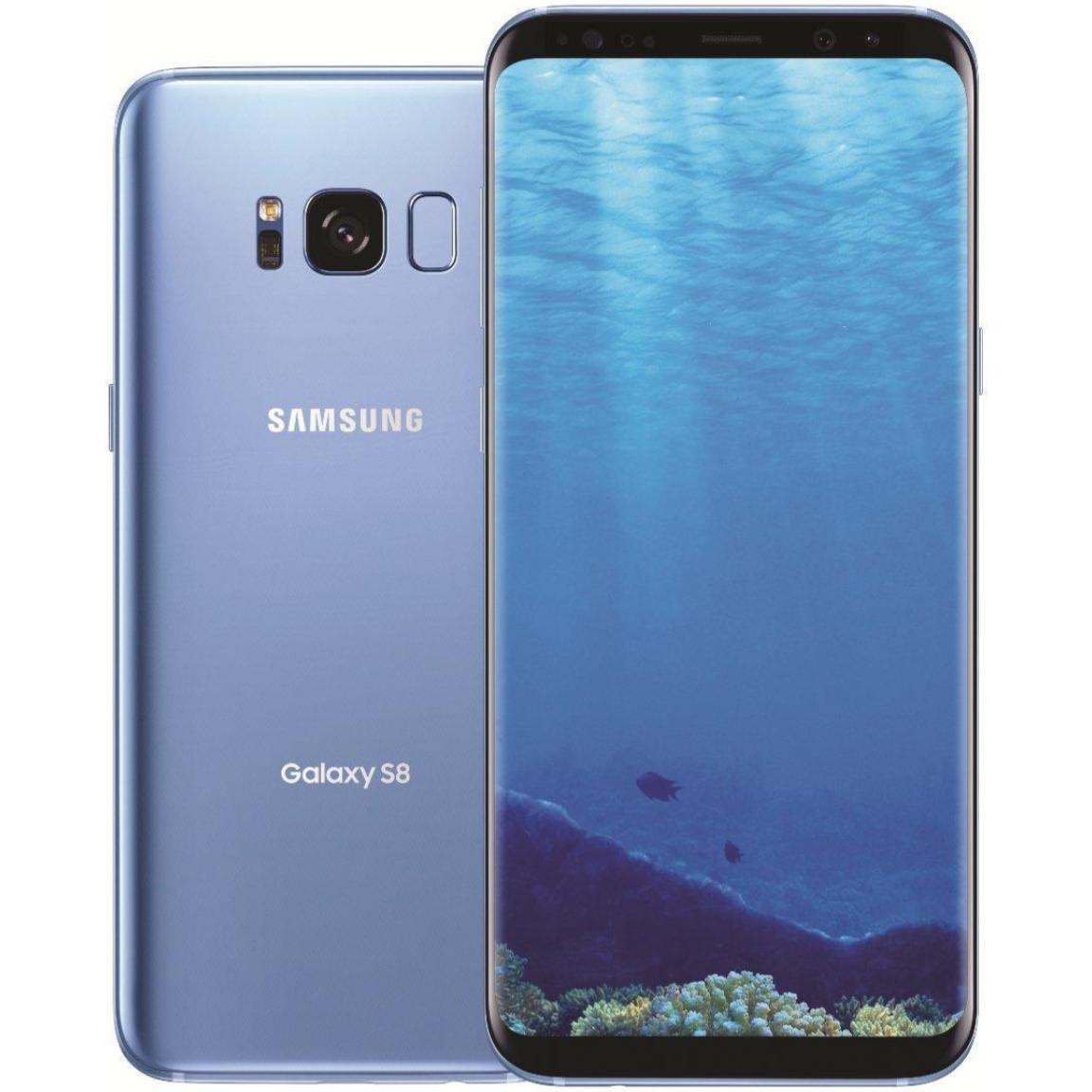 Used Samsung Galaxy S8 - 64GB - Midnight Black - Fully Unlocked - Verizon / T-Mobile / Global - Android Smartphone - Grade A (LCD Shadow) - image 1 of 3