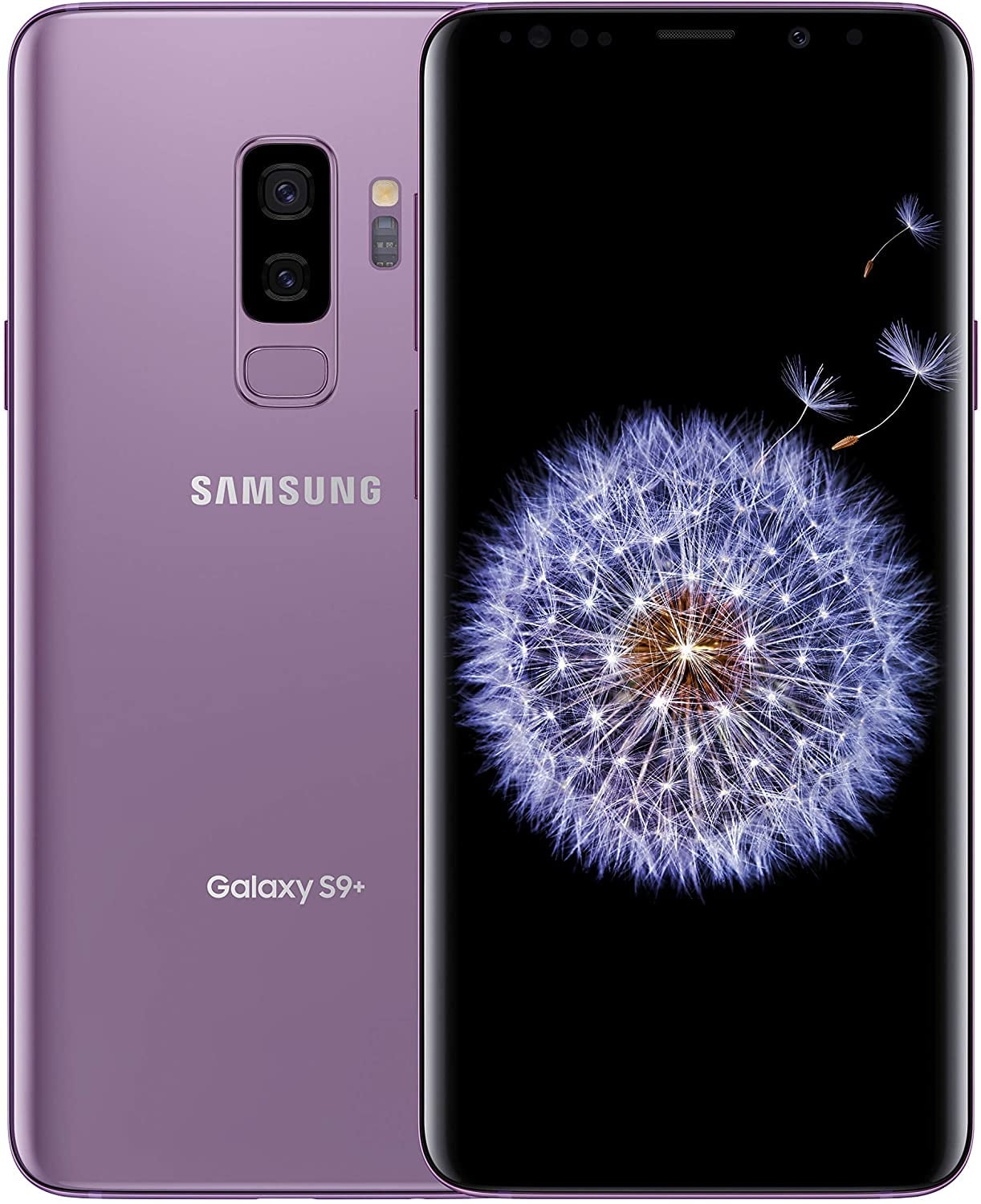 Pre-Owned Used Samsung Galaxy S9+ G965U 64GB Lilac Purple Fully Unlocked Smartphone (Used )