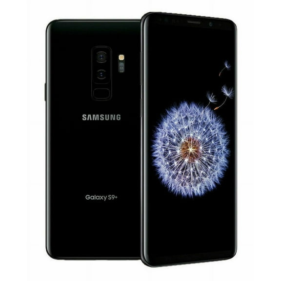 Pre-Owned Used Samsung Galaxy S9 Plus 64GB Midnight Black GSM Unlocked Grade B  smart phone