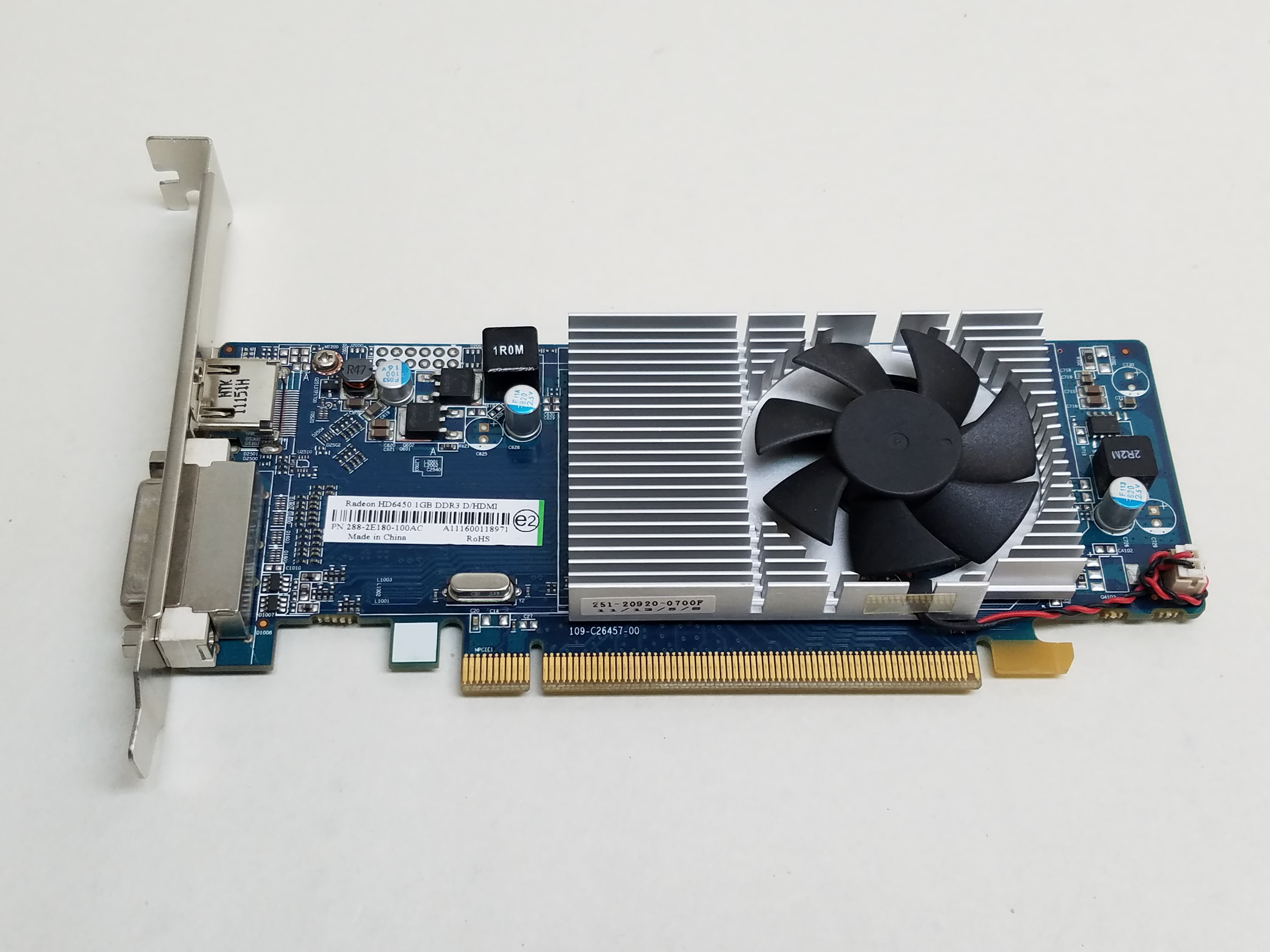 Used Sapphire ATI Radeon HD 6450 1GB DDR3 PCI Express x16 Desktop Video  Card