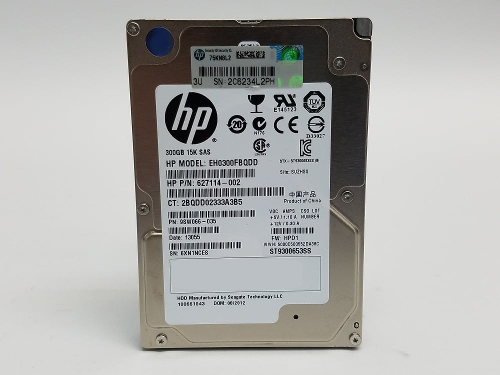 Seagate ST9300653SS 300ギガバイト SAS 2.5インチ ハードドライブ