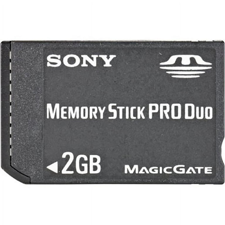 Used Sony PSP 2 GB Memory Stick Pro Duo Memory Card 2GB 