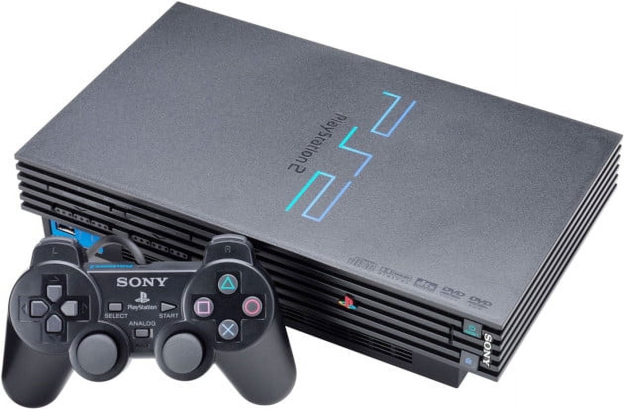 PlayStation 2 Black PS2 Player Pak