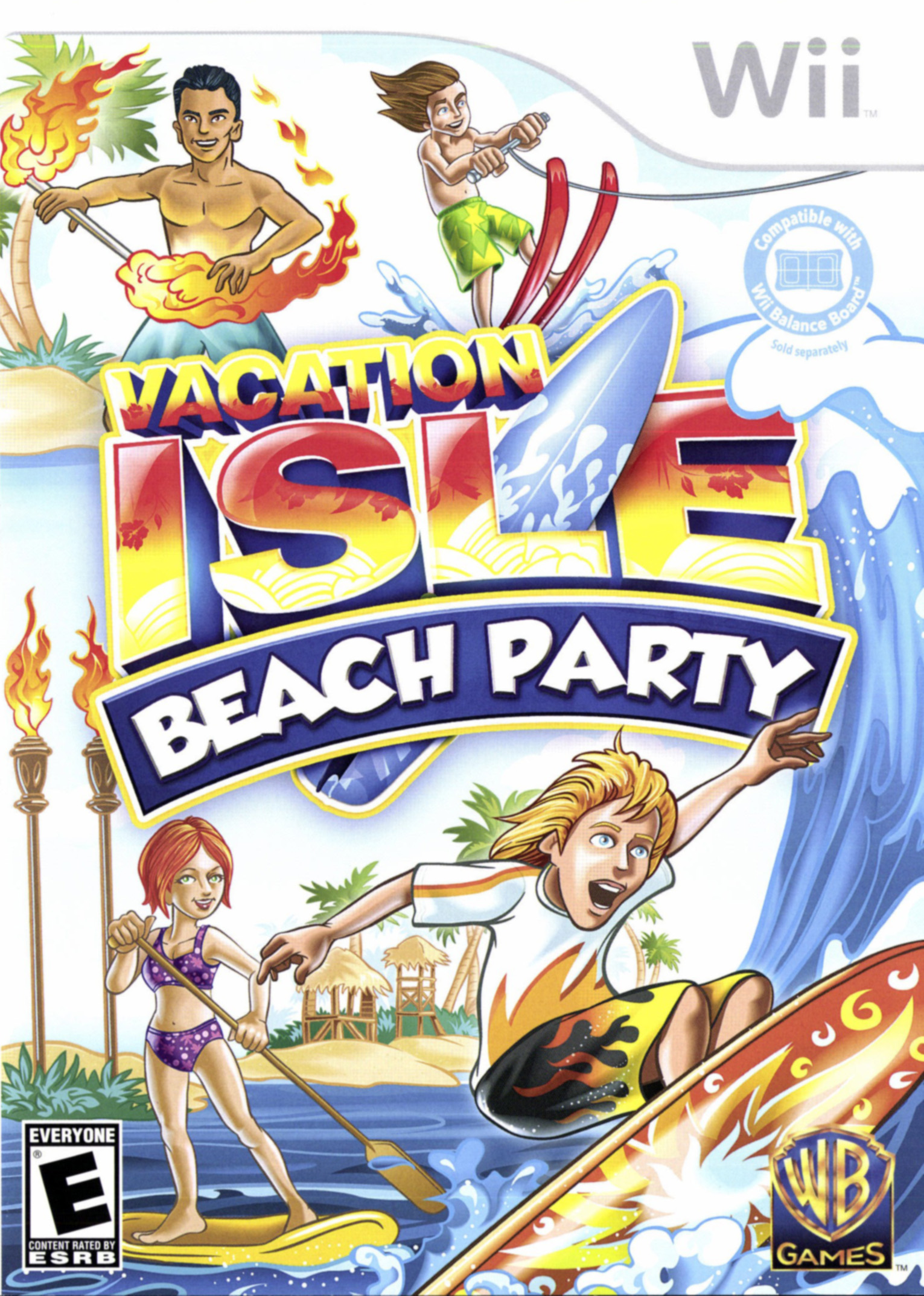 Used Vacation Isle: Beach Party - Nintendo Wii (Used) - image 1 of 2