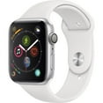 thumbnail image 1 of Pre-Owned Used Watch Series 4 44mm Silver Aluminum Case White Sport Band MU6A2LL/A -Аpple (Used ), 1 of 3