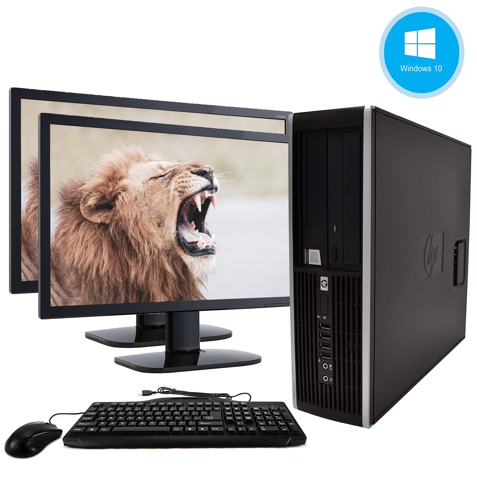 FAST CHEAP INTEL CORE i3 & i5 WINDOWS 10 COMPUTER DESKTOP PC FULL