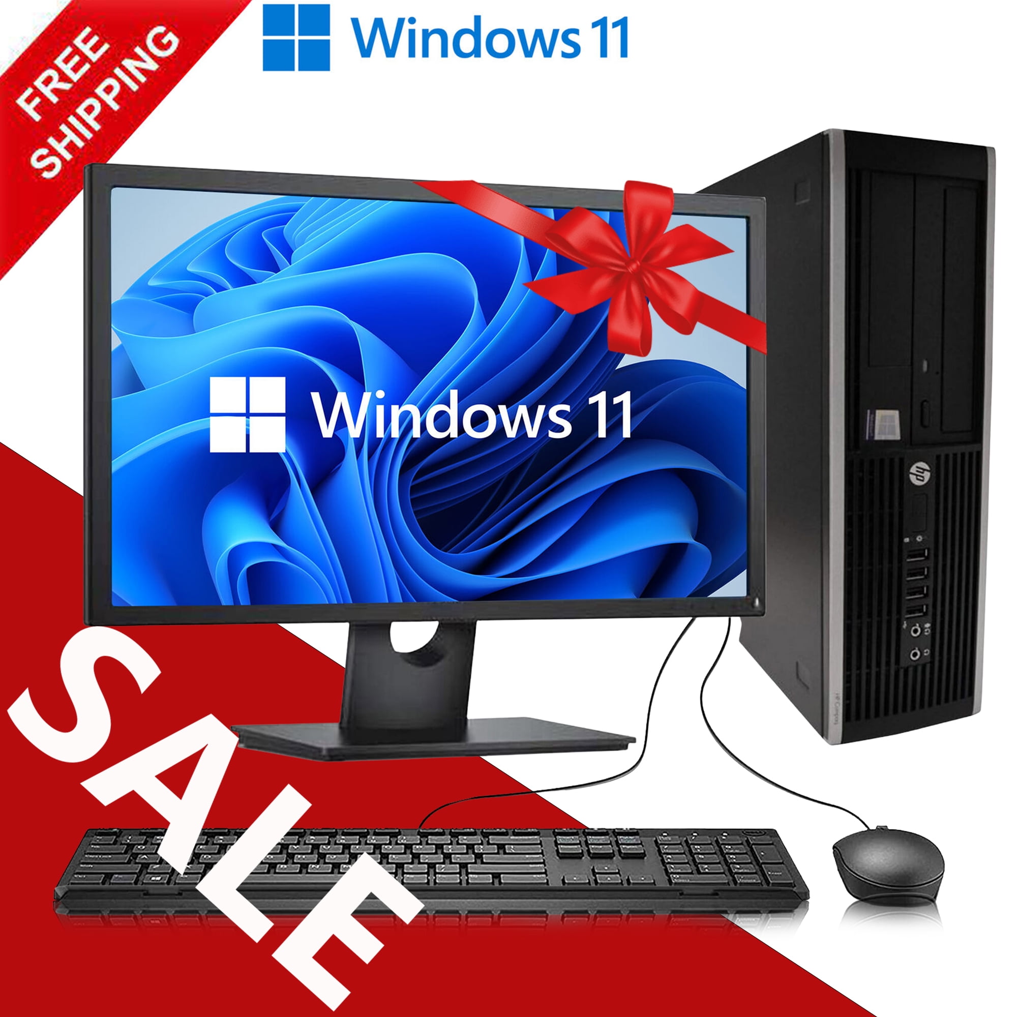 Pre-Owned Used Windows 11 Pro 64bit Fast HP 8200 Desktop Computer Tower ...