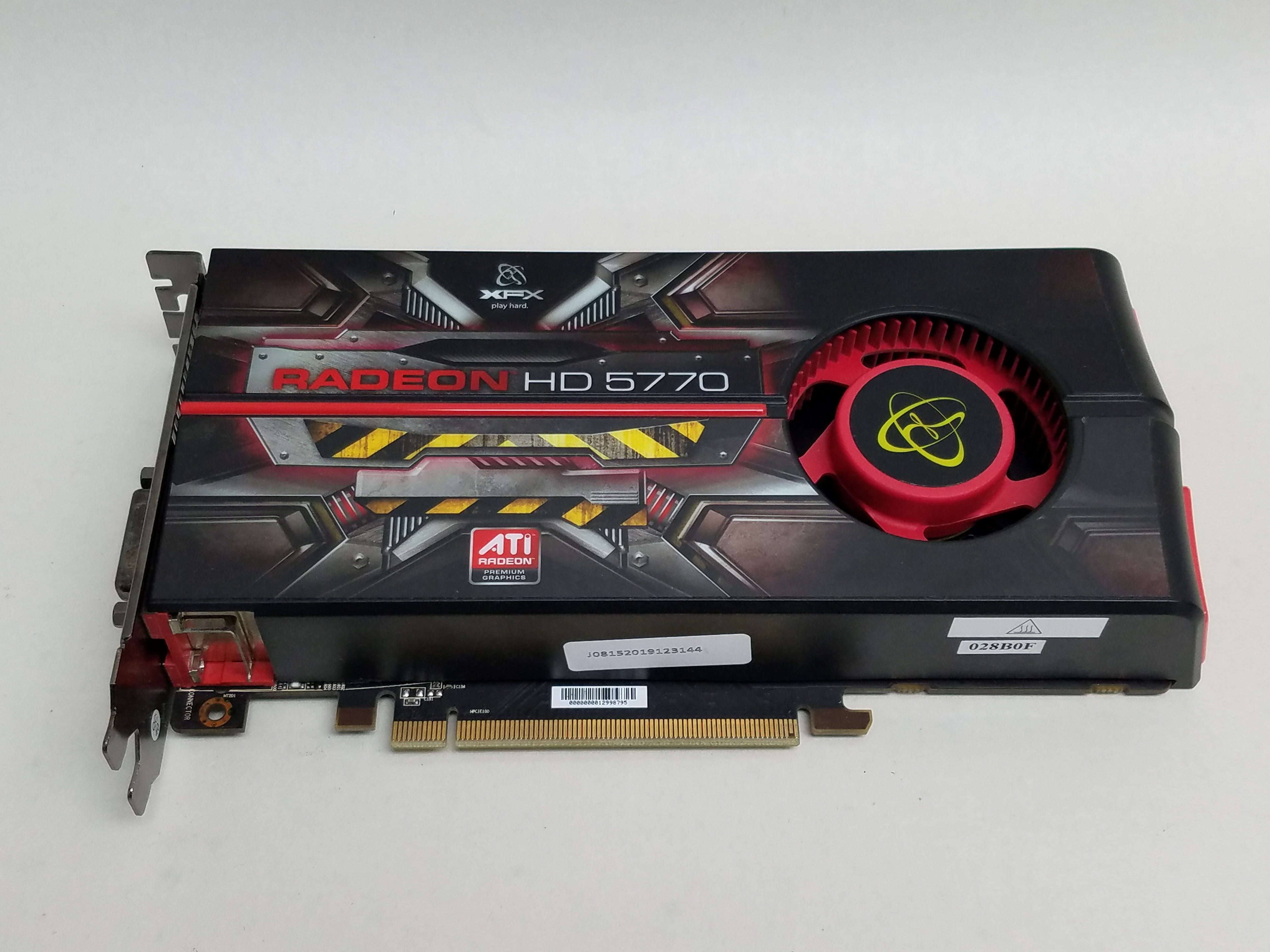 Used XFX ATI Radeon HD 5770 1GB GDDR5 SDRAM PCI Express 2.1 x16 Video Card