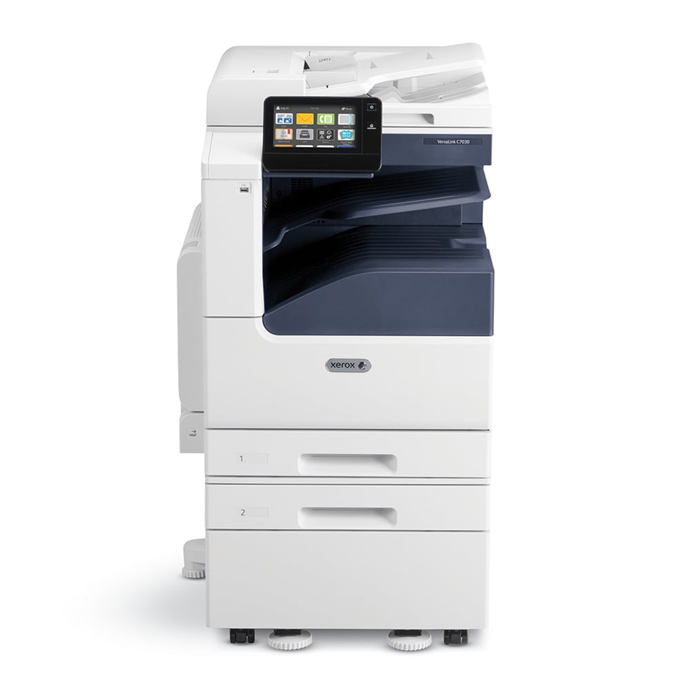 Pre-Owned Used Xerox VersaLink C7025 A3 A4 Color Laser Multifunction Printer - 25ppm, Print, Copy, Scan, Auto Duplex, Network/Mobile/Cloud Ready, USB, 1200 x 2400 DPI, 2 Trays, Stand