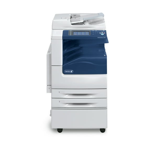 Pre-Owned Used Xerox WorkCentre 7120 A3 A4 Color Laser Multifunction Printer - 20ppm, Copy, Print, Scan, Auto Duplexing, Network, 2 Trays, Stand