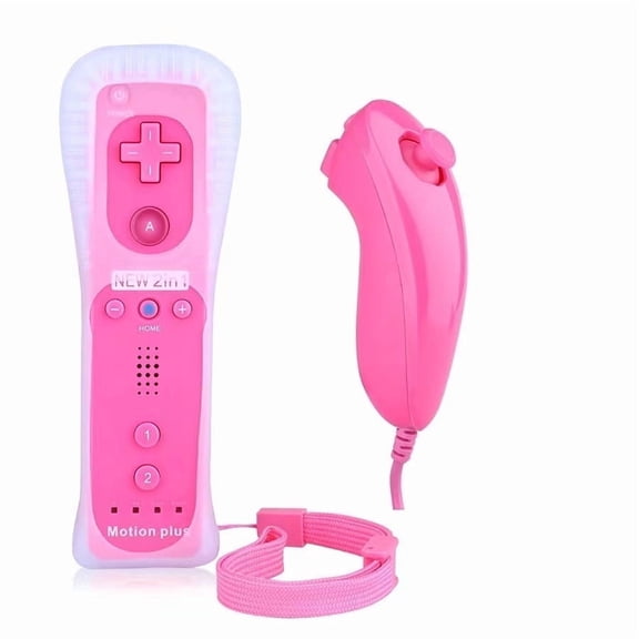 Built in Motion Plus Wireless Remote Nunchuck Controller For Nintendo Wii /Wii U