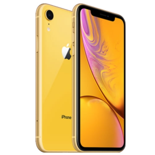 Pre-Owned Used Apple iPhone XR 128GB Yellow Fully Unlocked Smartphone (B-Grade)
