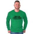 thumbnail image 1 of Used to be a People Person Antisocial Long Sleeve TShirt Men Women Brisco Brands 2X, 1 of 7