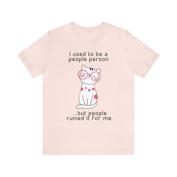 Used to be a People Person Unisex Jersey Short Sleeve Tee