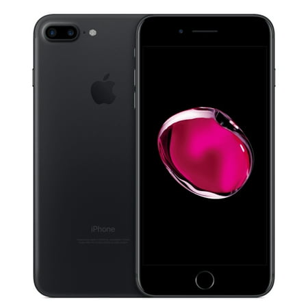 Pre-Owned Used Apple iPhone 7 Plus 128GB GSM Unlocked Black (Scratch and Dent)