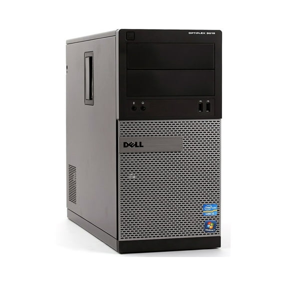 Restored Dell Optiplex 3010 Tower Intel Core i5-3470-3.2GHz, 16GB RAM, 2TB + 120GB SSD, DVDRW, Windows 10 Pro