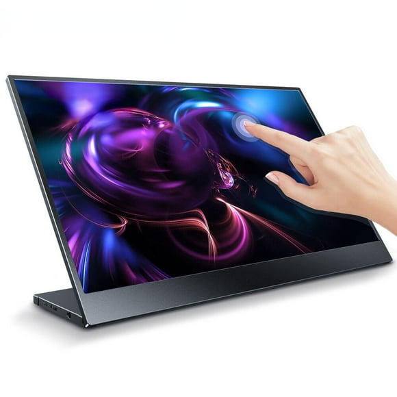 UsedNewsoul 15.6" Portable Monitor Touchscreen 1080P 2*Type C Second Display