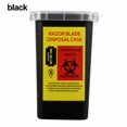 thumbnail image 1 of Useful Biohazard Box Gadget Storage Needles Bin Waste Box Collect Box Sharps Container BLACK, 1 of 8