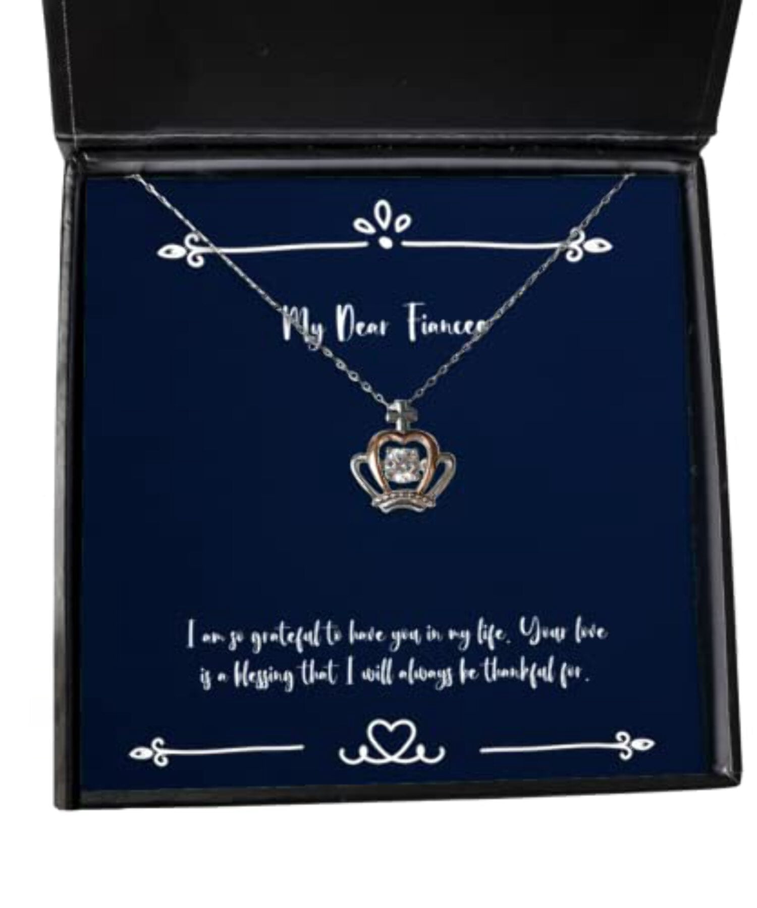 Funny Fiancee Gifts, I am so Lucky to Have You in My Life. Your Love is