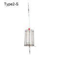 thumbnail image 1 of Useful Fishing Tackle Shrimp Catch Holder Trap Basket Food Feeding Fishing Bait Cage Aquarium Bait Feeder Fishing Lure Trap TYPE2-S, 1 of 1